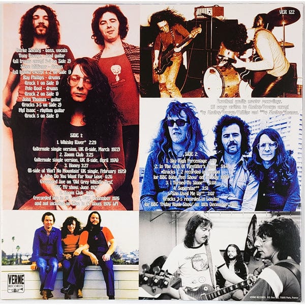 BUDGIE: Rarities And Radio Sessions 1972-1981 LP