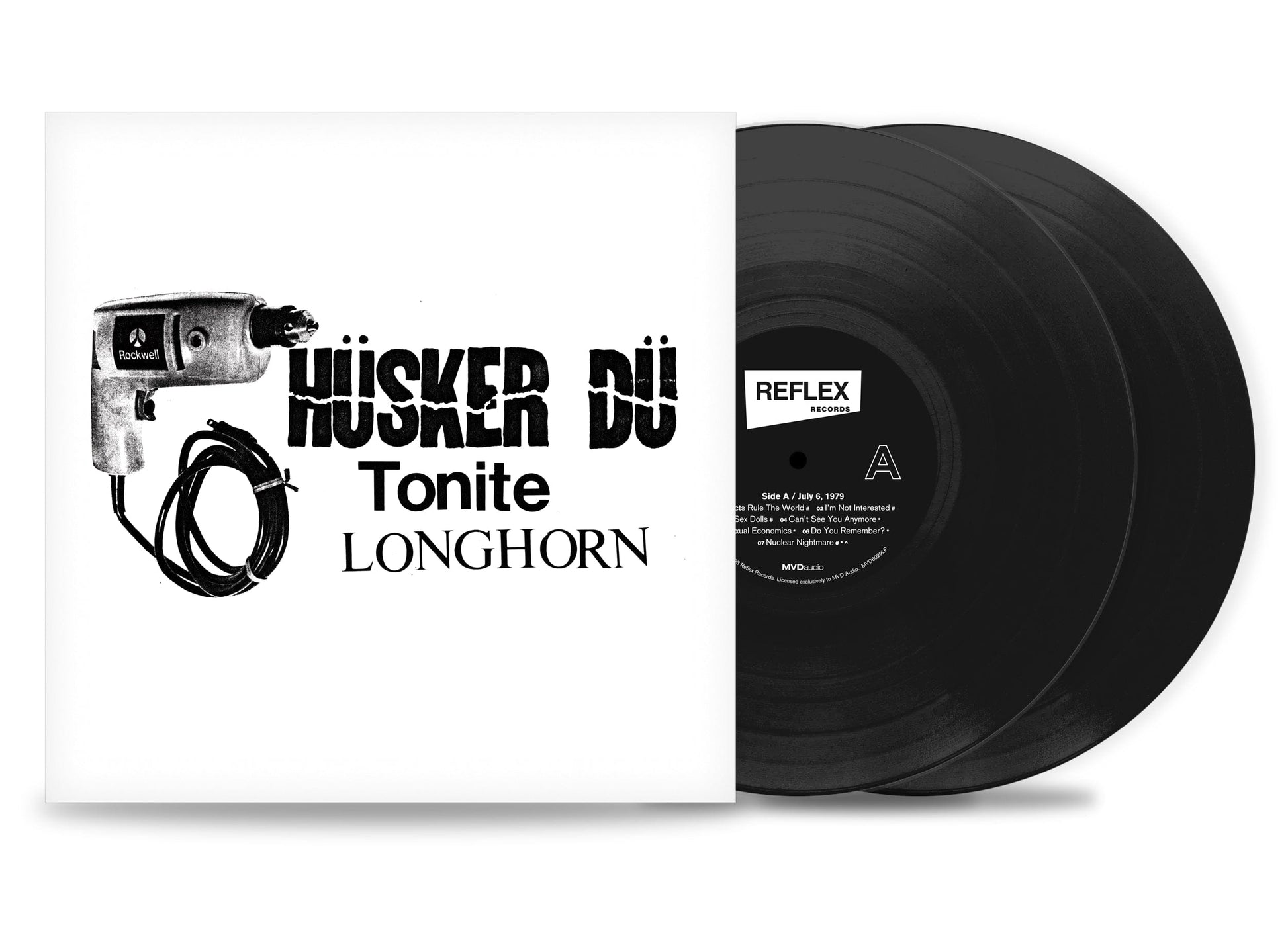 HÜSKER DÜ: Tonite LONGHORN 2LP