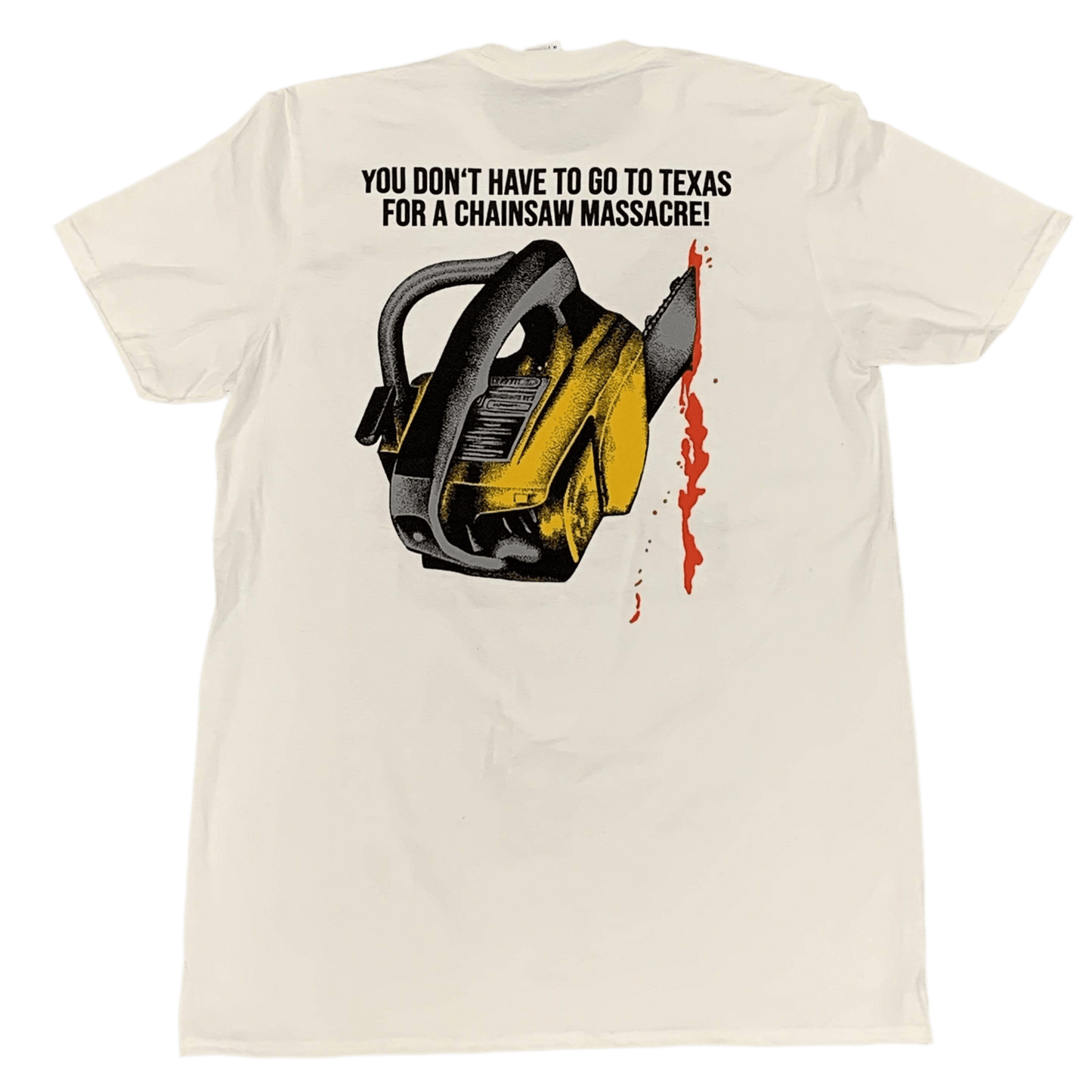 PIECES T-shirt: 1983 Chainsaw T-shirt (double-sided)