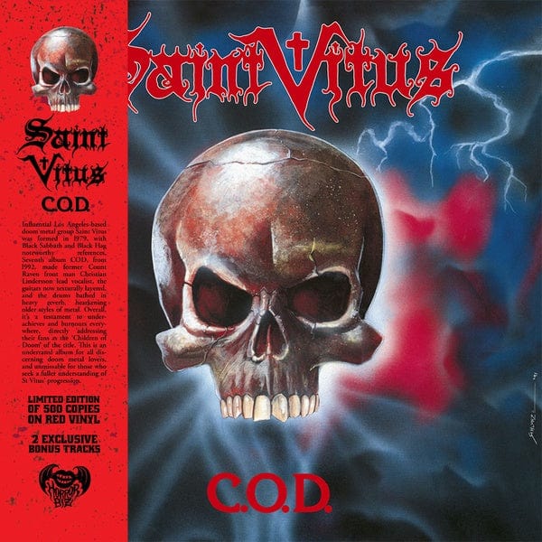 SAINT VITUS: C.O.D. LP (color vinyl with OBI strip)