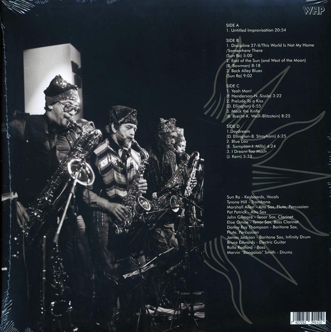 SUN RA ARKESTRA: Schauburg, Bremen, Germany • June 24, 1986 2LP