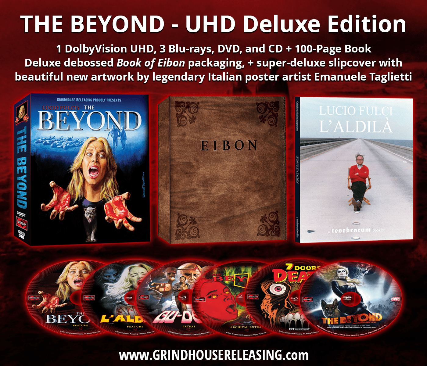 THE BEYOND (1981) - UHD Deluxe Edition (🇺🇸/🇨🇦 USA - CANADA ONLY)
