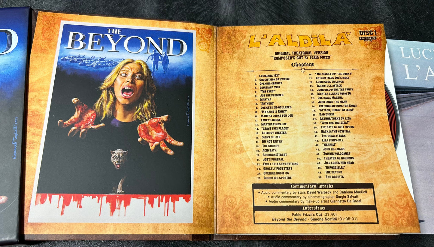 THE BEYOND (1981) - UHD Deluxe Edition (🇺🇸/🇨🇦 USA - CANADA ONLY)