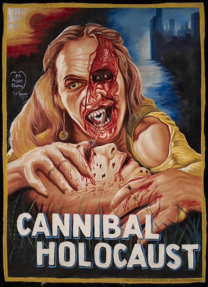 CANNIBAL HOLOCAUST Banner: Ghana Poster