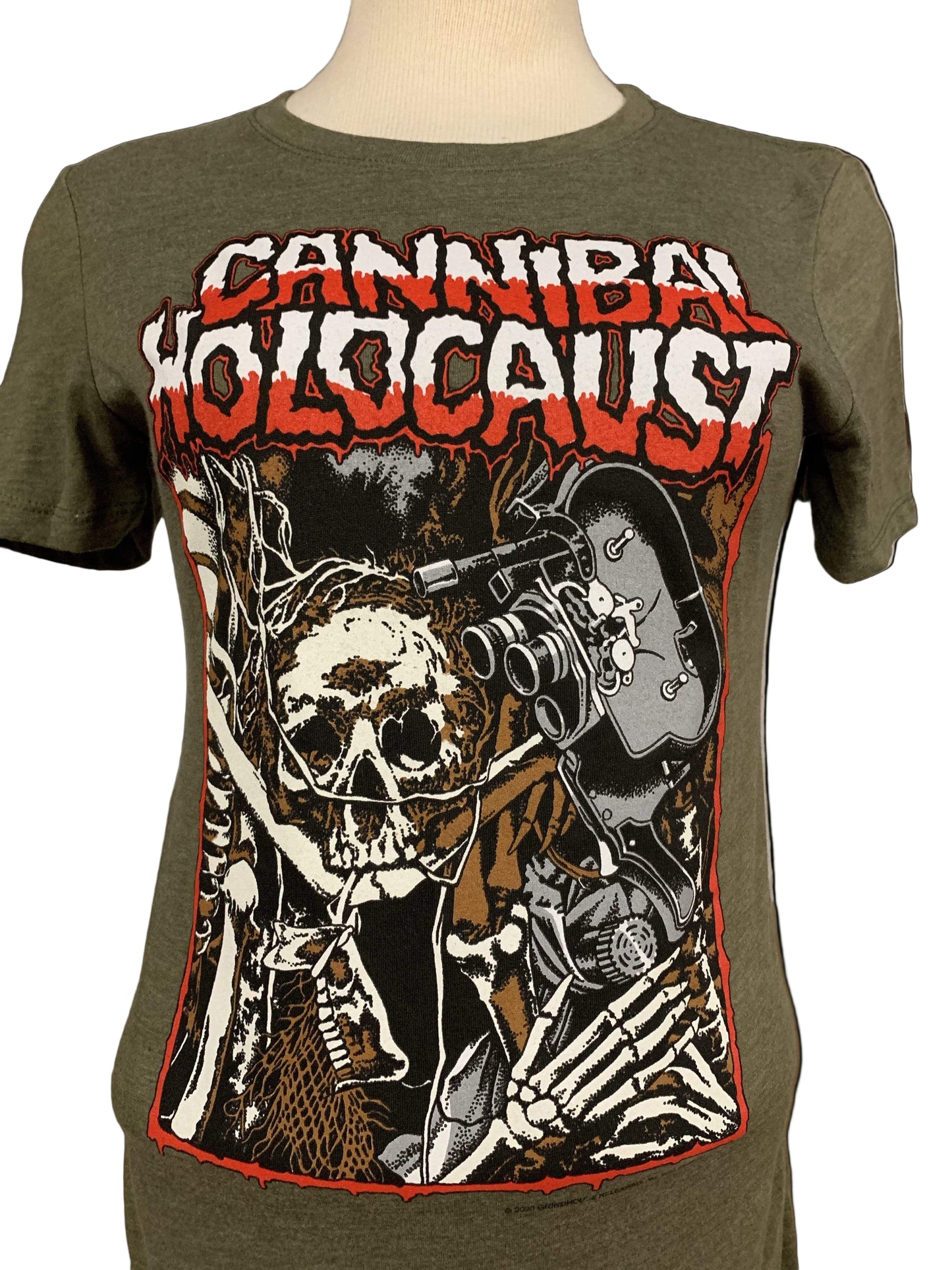 CANNIBAL HOLOCAUST Women's T-Shirt: Skeletal Remains