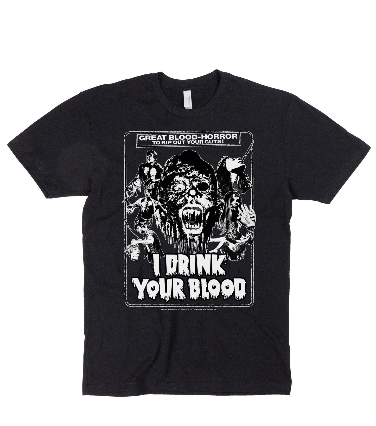 I DRINK YOUR BLOOD T-shirt : Glow in the Dark One-Sheet