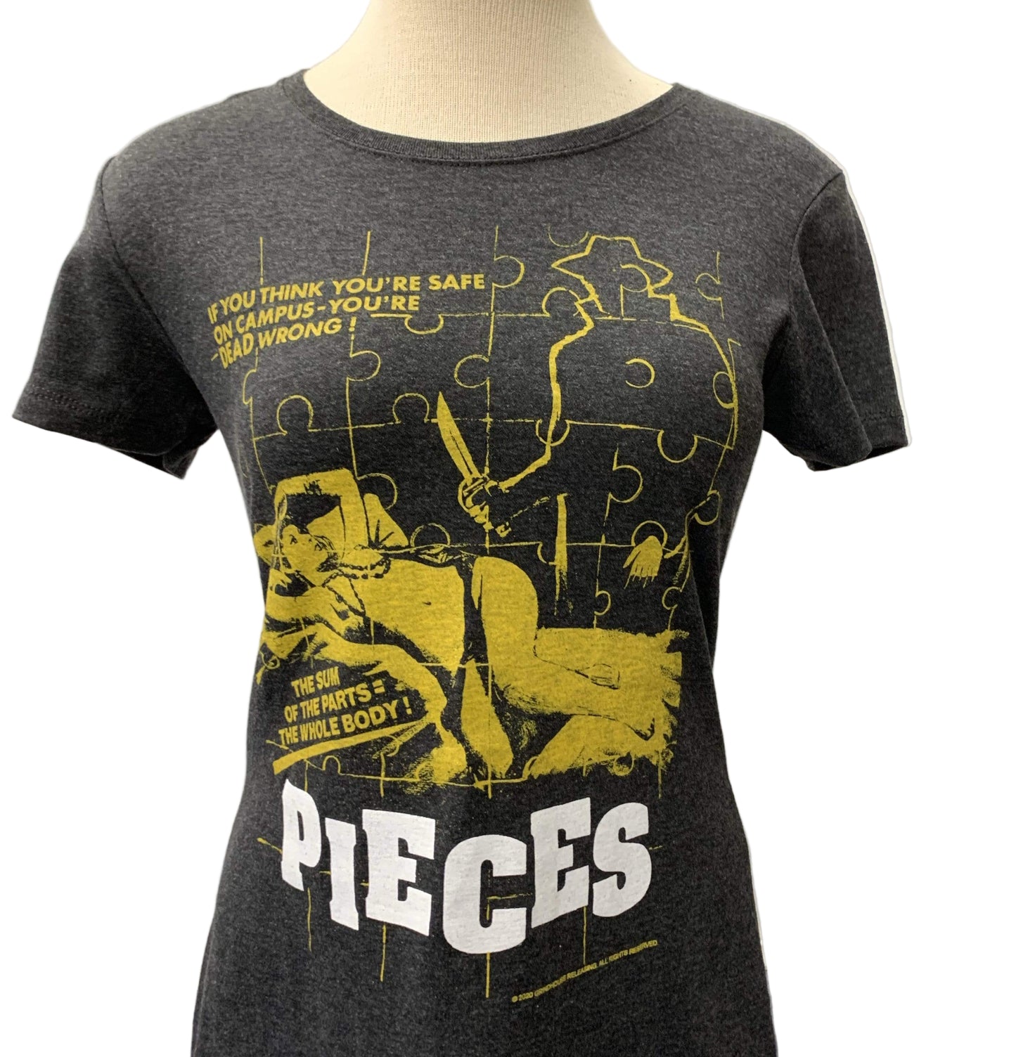 PIECES Women's T-Shirt : Vintage Ad
