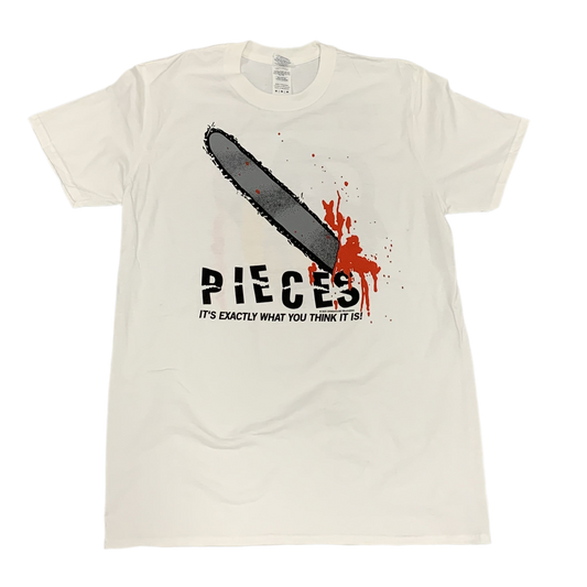 PIECES T-shirt: 1983 Chainsaw T-shirt (double-sided)