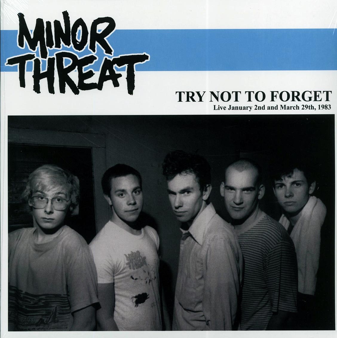 MINOR THREAT: Try Not To Forget • Live January 2nd and March 29th, 1983 LP