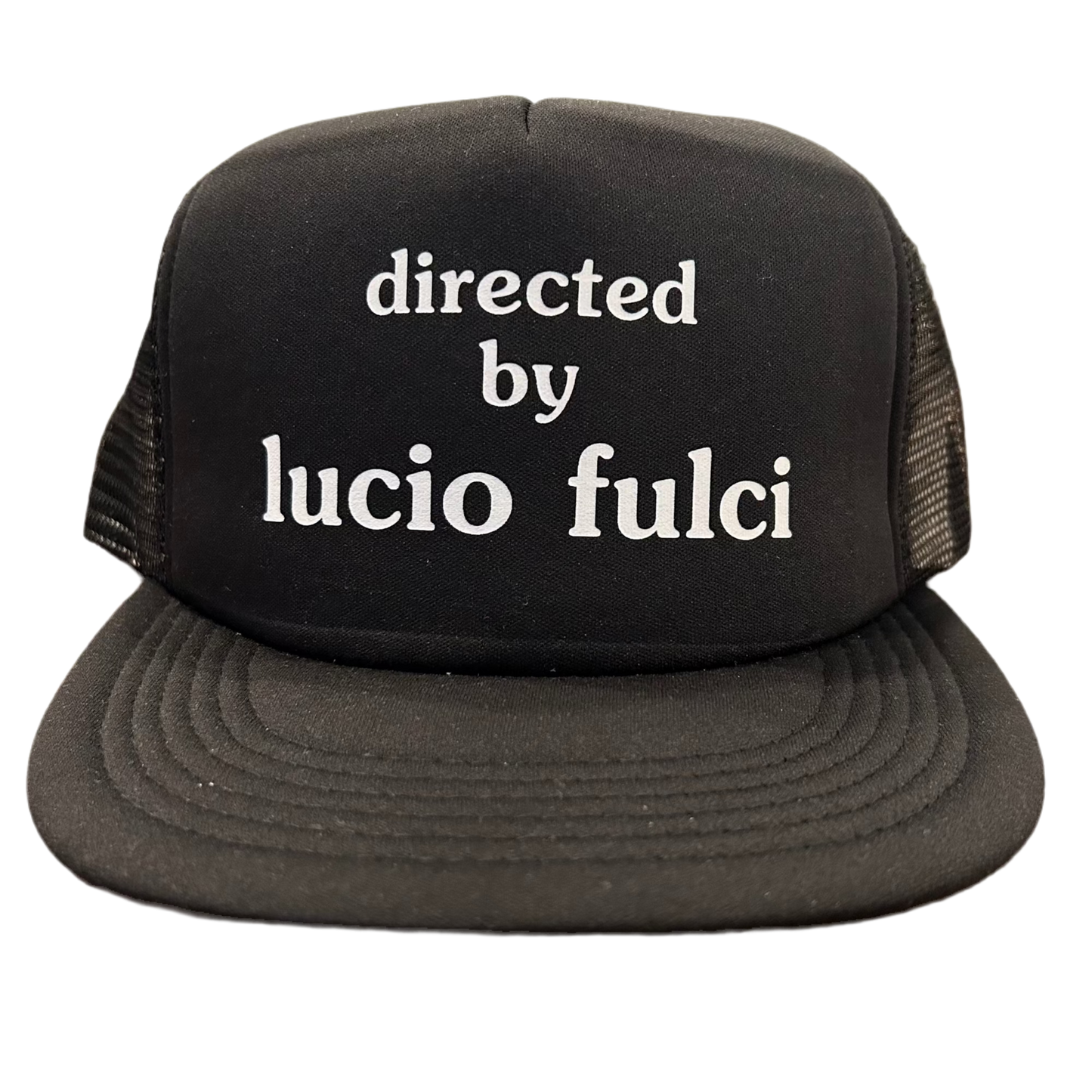 LUCIO FULCI: Directed by Lucio Fulci Trucker Hat