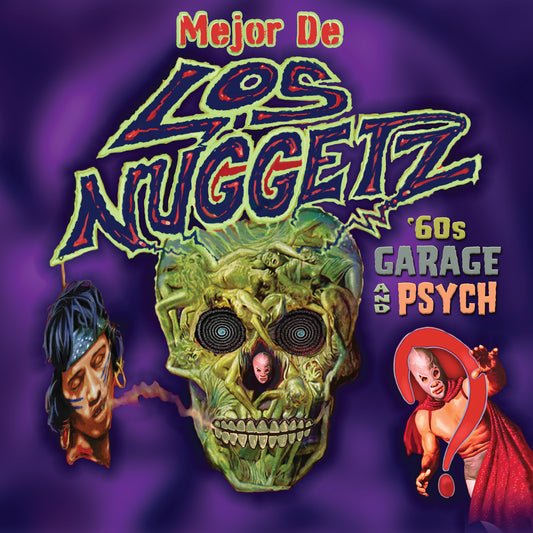 MEJOR DE LOS NUGGETZ: Garage & Psyche From Latin America LP (Magenta Red Vinyl)