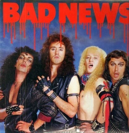 BAD NEWS: Bad News LP (red vinyl, THE YOUNG ONES)