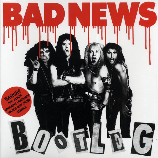 BAD NEWS: Bootleg LP (clear vinyl, THE YOUNG ONES)