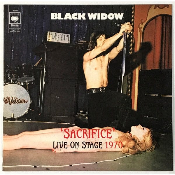 BLACK WIDOW: Sacrifice - Live on Stage 1970 LP