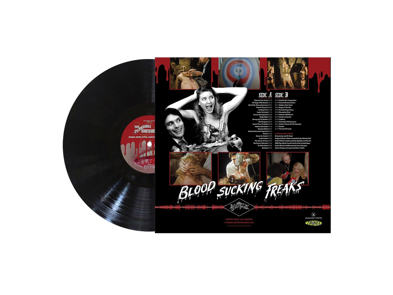 BLOODSUCKING FREAKS: Original Motion Picture Soundtrack LP