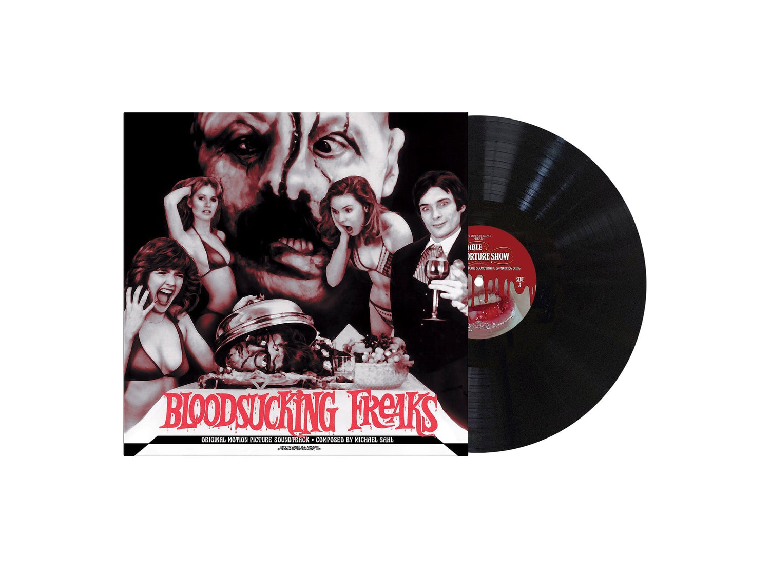 BLOODSUCKING FREAKS: Original Motion Picture Soundtrack LP (color vinyl) (Copy)