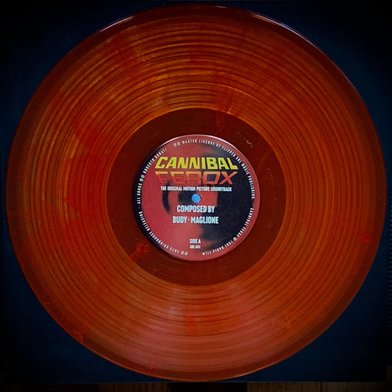CANNIBAL FEROX: The Original Motion Picture Soundtrack LP (Deluxe gatefold edition) (Limited color vinyl with slipmat)