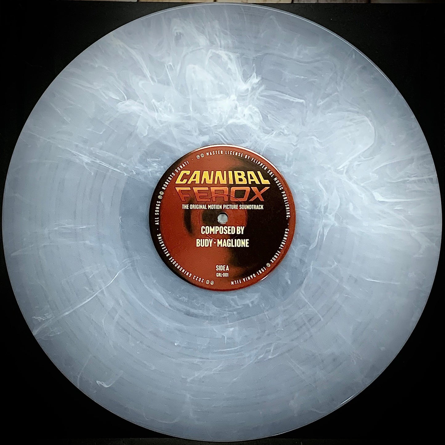 CANNIBAL FEROX: The Original Motion Picture Soundtrack LP (Deluxe gatefold edition) (Limited color vinyl with slipmat)