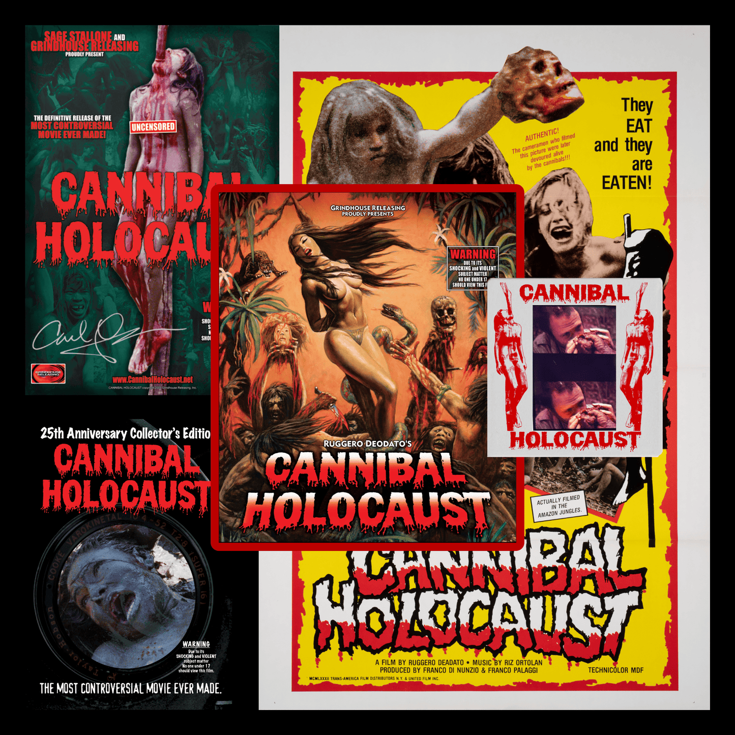 CANNIBAL HOLOCAUST (1981) - UHD Ultimate Edition - Alan Yates Collectors Bundle (LIMITED TO 100 UNITS 🇺🇸/🇨🇦)