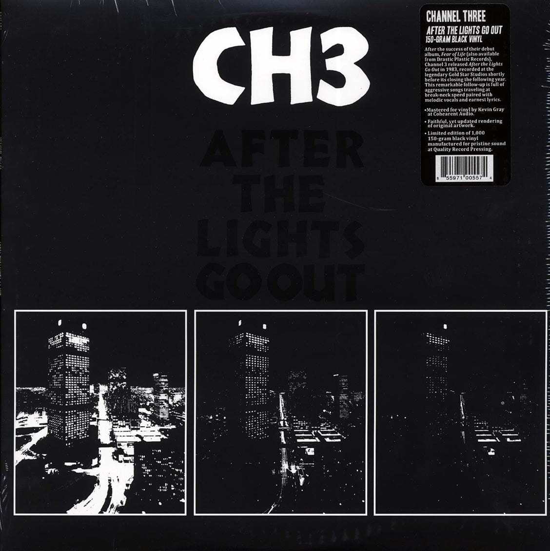 CHANNEL THREE: After The Lights Go Out LP