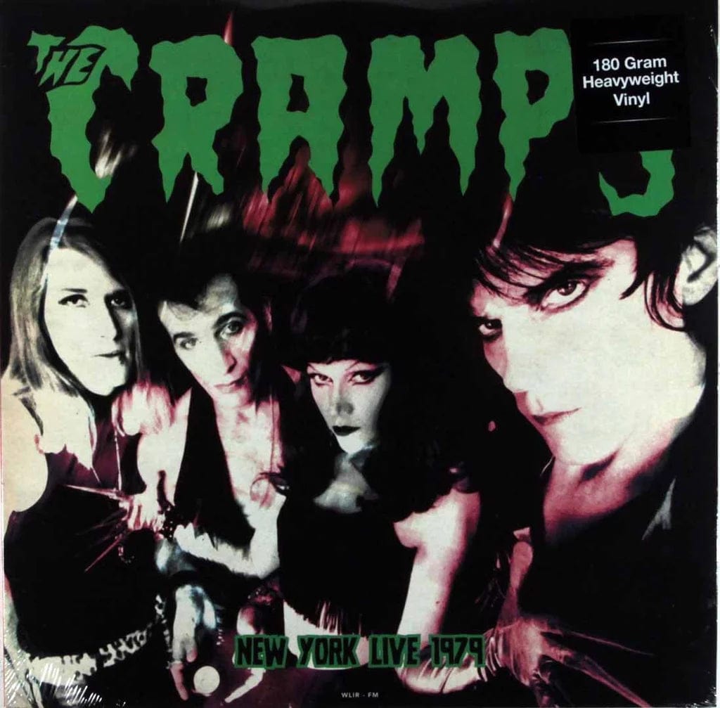 CRAMPS: Live in New York August 18th, 1979 LP (180 gram color vinyl)