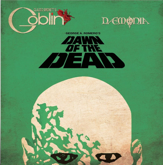 DAWN OF THE DEAD: 40th Anniversary Edition LP (CLAUDIO SIMONETTI'S GOBLIN ) (lime vinyl with poster!, 499 copies)