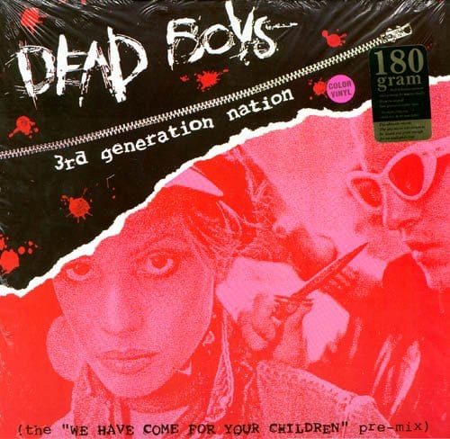 DEAD BOYS: 3rd Generation Nation (color vinyl) LP