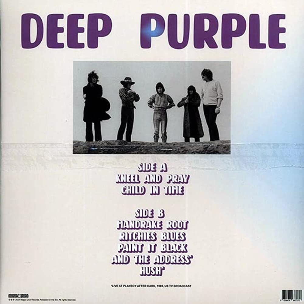 DEEP PURPLE: Live in Amsterdam 1969 - FM Broadcast LP