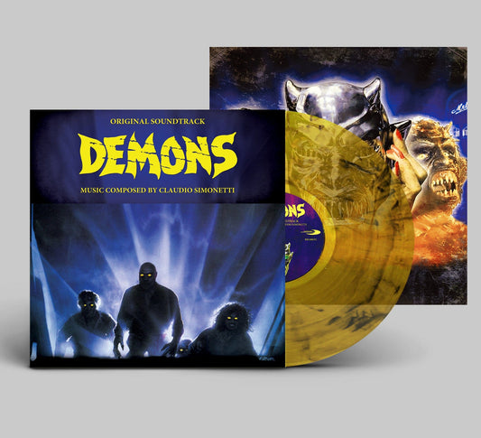DEMONS: Original Soundtrack Music Composed By Claudio Simonetti (Transparent Smoke Yellow Vinyl, 666 Copies) LP