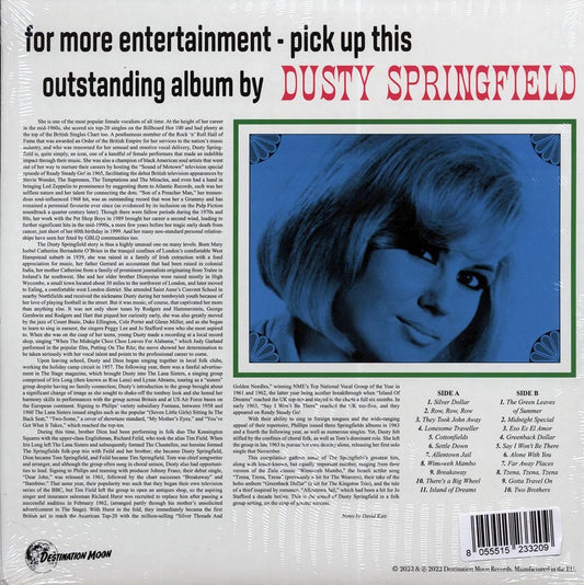 DUSTY SPRINGFIELD: Faraway Places • Her Early Years with The Springfields 1962-1963 (white vinyl) LP