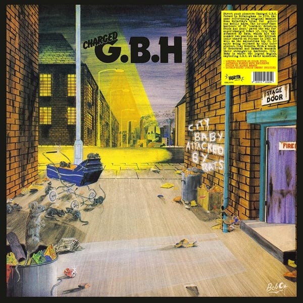GBH: City Baby Attacked By Rats LP (limited edition splatter vinyl)