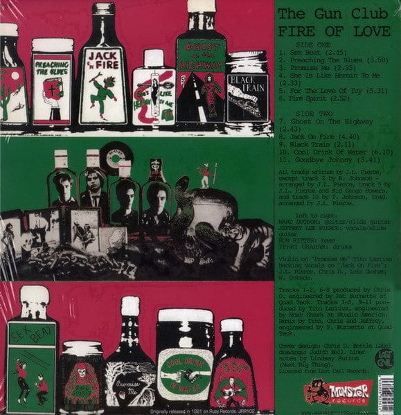 GUN CLUB: Fire of Love LP