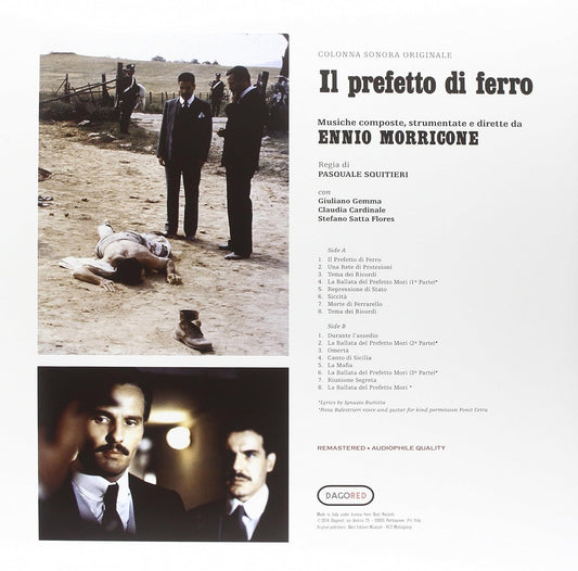 IL PREFETTO DI FERRO (I AM THE LAW): Original Motion Picture Soundtrack (Ennio Morricone) LP
