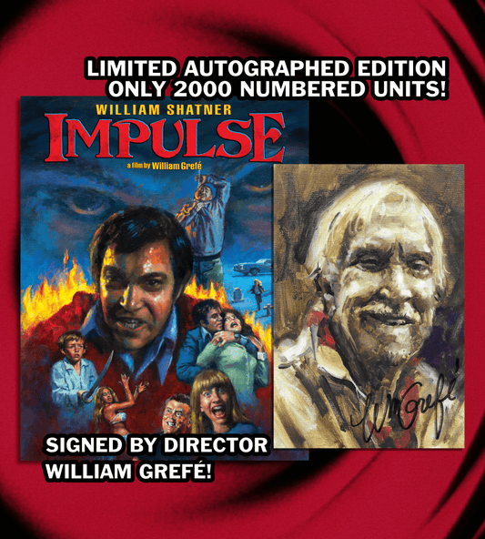IMPULSE (1974) 2 Disc Blu-ray set: LIMITED COLLECTOR'S EDITION - ONLY 2000 UNITS!