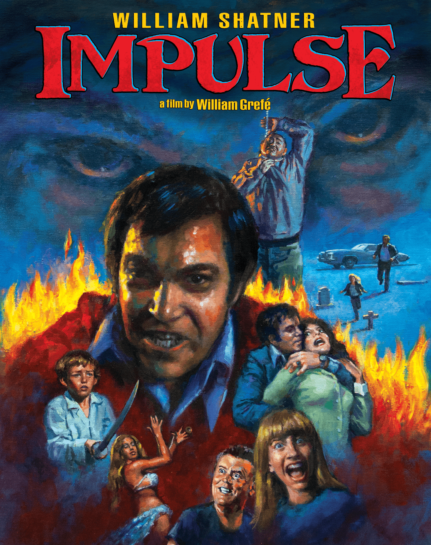 IMPULSE (1974) Deluxe 2 Disc Blu-ray set