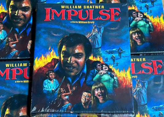 IMPULSE (1974) Deluxe Edition 2 Disc Blu-ray set