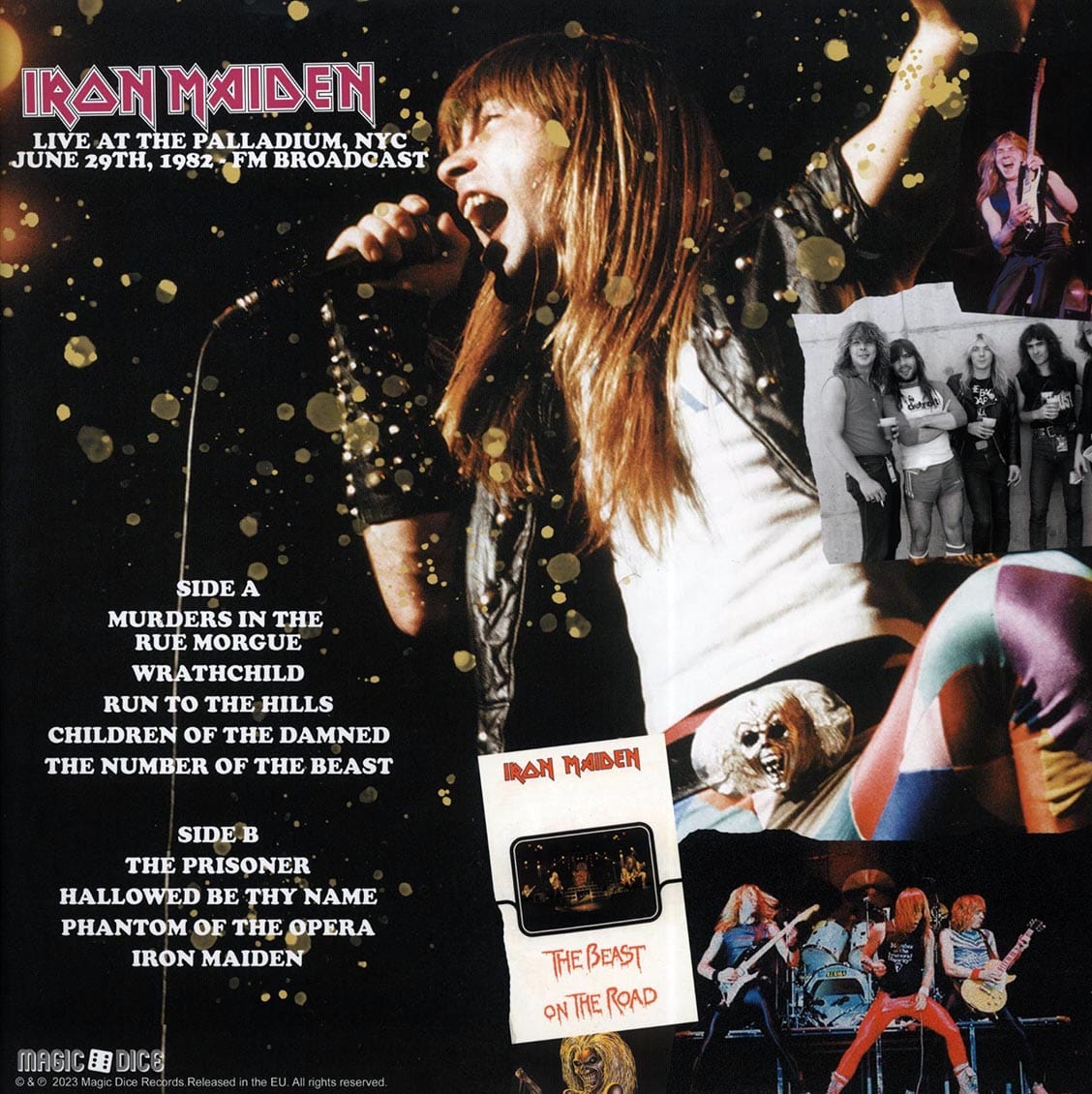 IRON MAIDEN: Greetings From Times Square - Live At The Palladium, NYC June 29th, 1982 LP