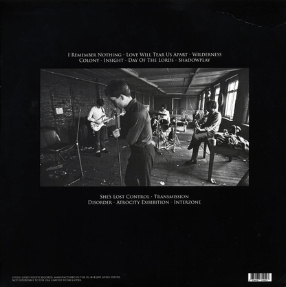 JOY DIVISION: This is the Room - Live at The Electric Ballroom, London, 10/26/1979 LP (Limited to 500 copies)