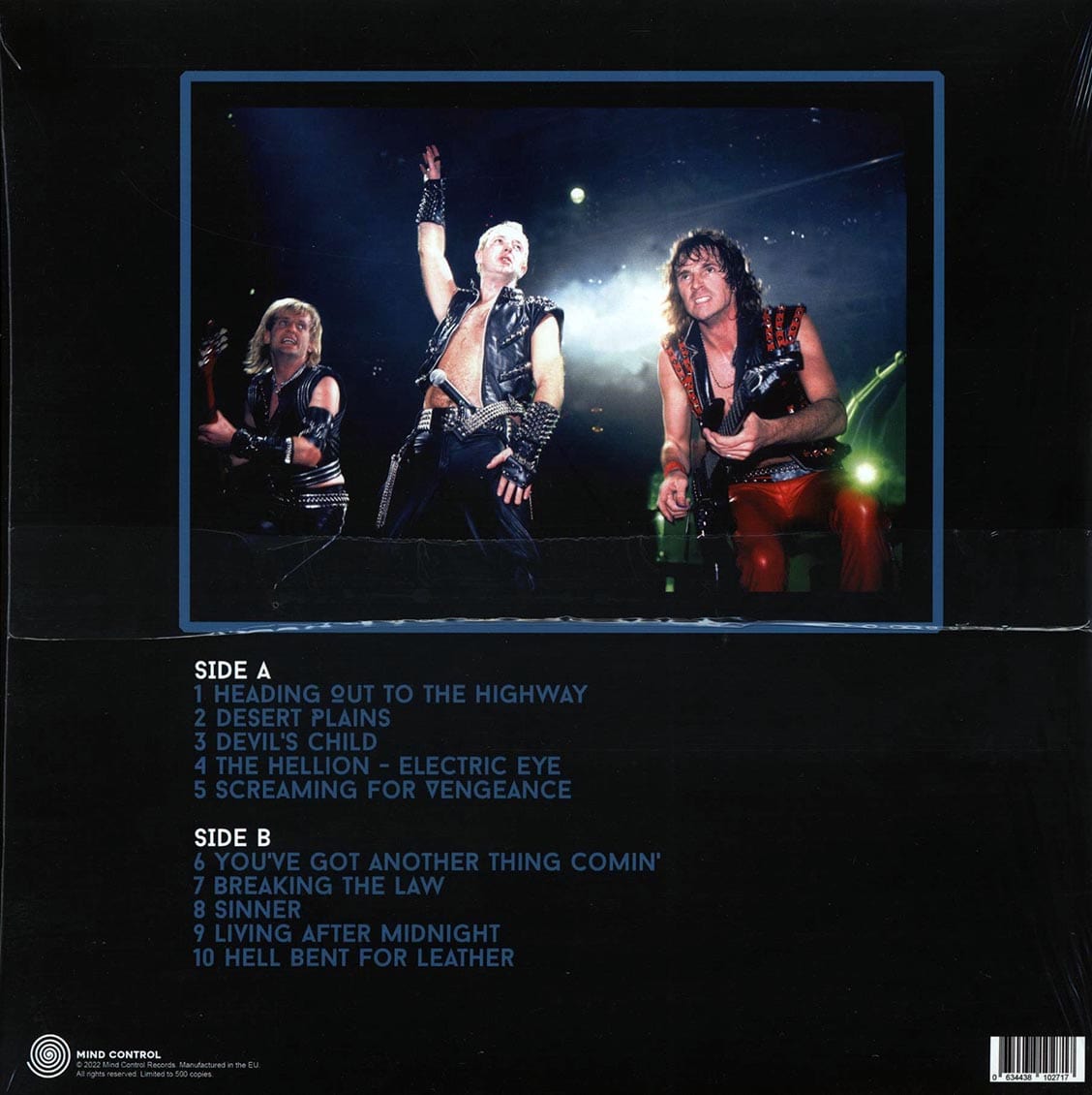 JUDAS PRIEST: Heading Out To Houston - Live at The Convention Center • Texas, June 8, 1983 FM Broadcast LP