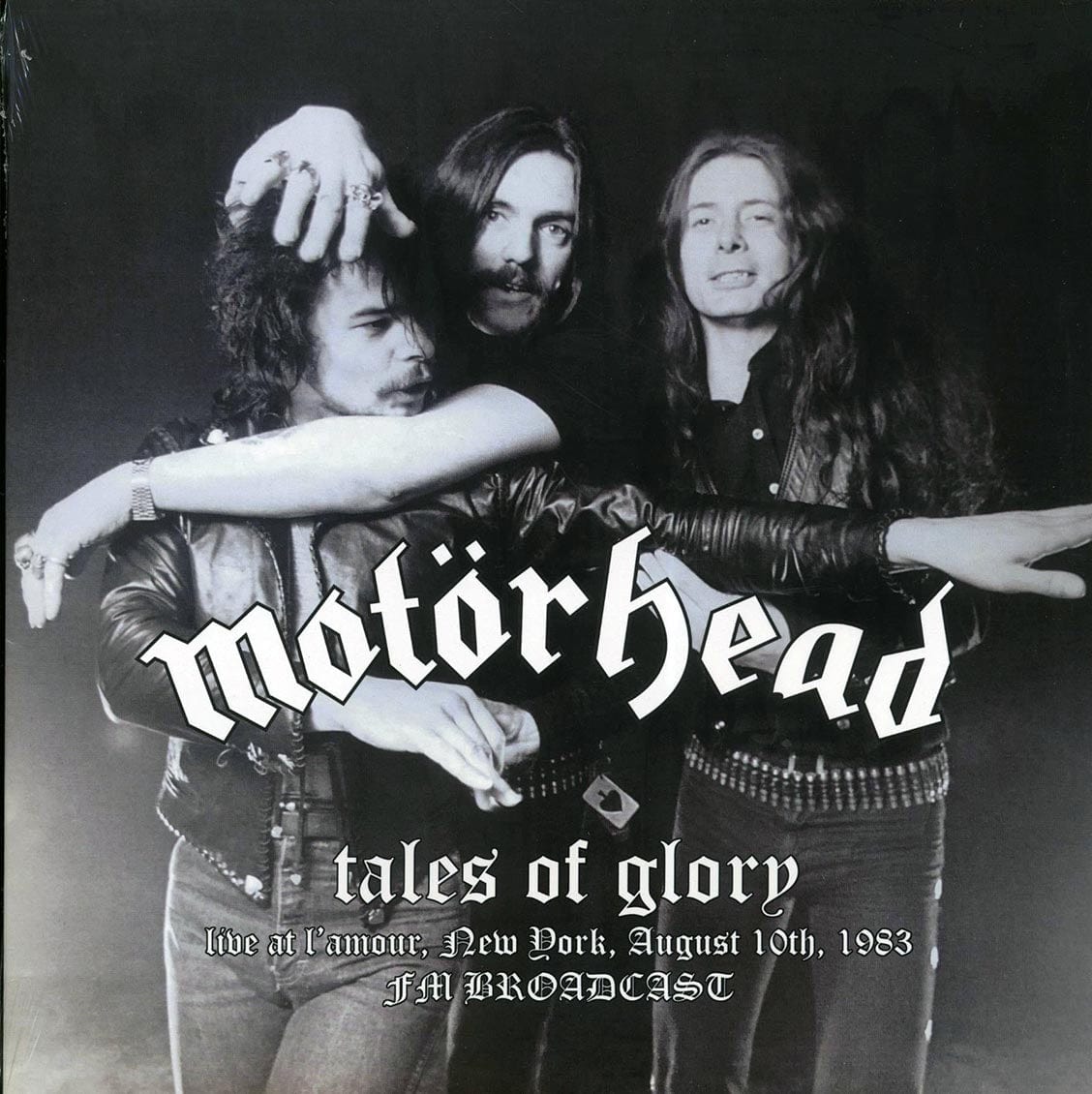 MOTORHEAD: Tales of Glory • Live at L'amour East, Queens, New York, August 10th, 1983 • FM Broadcast LP (limited to 500 copies)