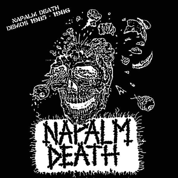 NAPALM DEATH: Demos 1985-1986 (white vinyl) LP