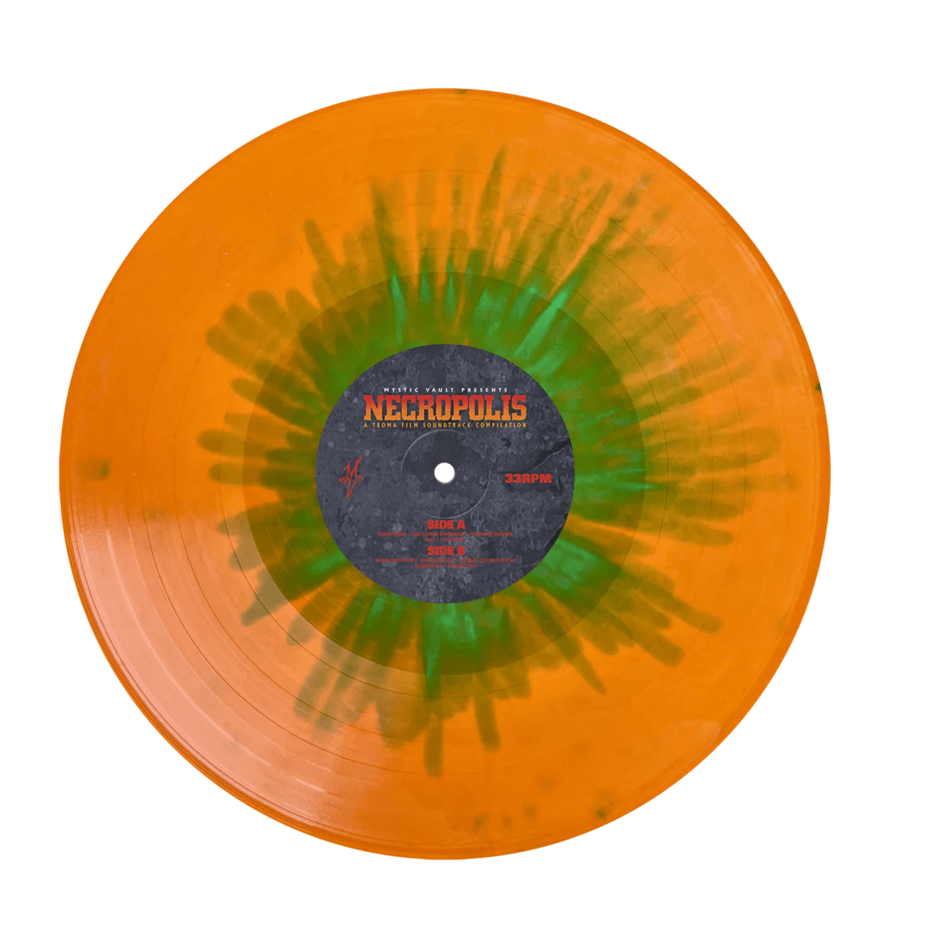 NECROPOLIS: Troma Entertainment Film Compilation Soundtrack LP (color vinyl)