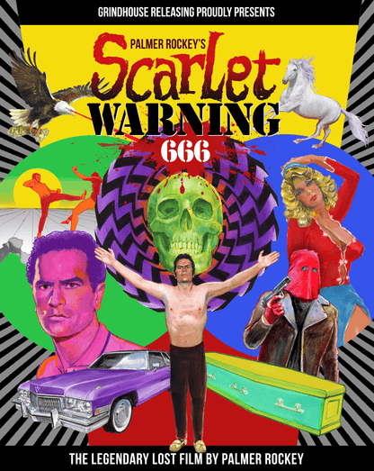 Palmer Rockey's SCARLET WARNING 666 Deluxe 3 Disc Blu-ray set - ONLY 3000 NUMBERED UNITS!