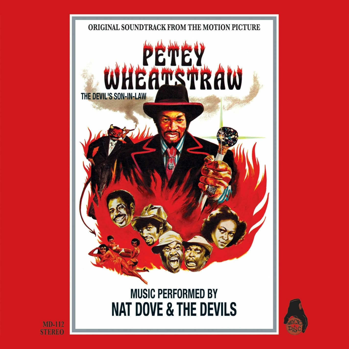 PETEY WHEATSTRAW - The Devil's Son-In-Law: The Motion Picture Soundtrack LP (Rudy Ray Moore) *BENT CORNER*
