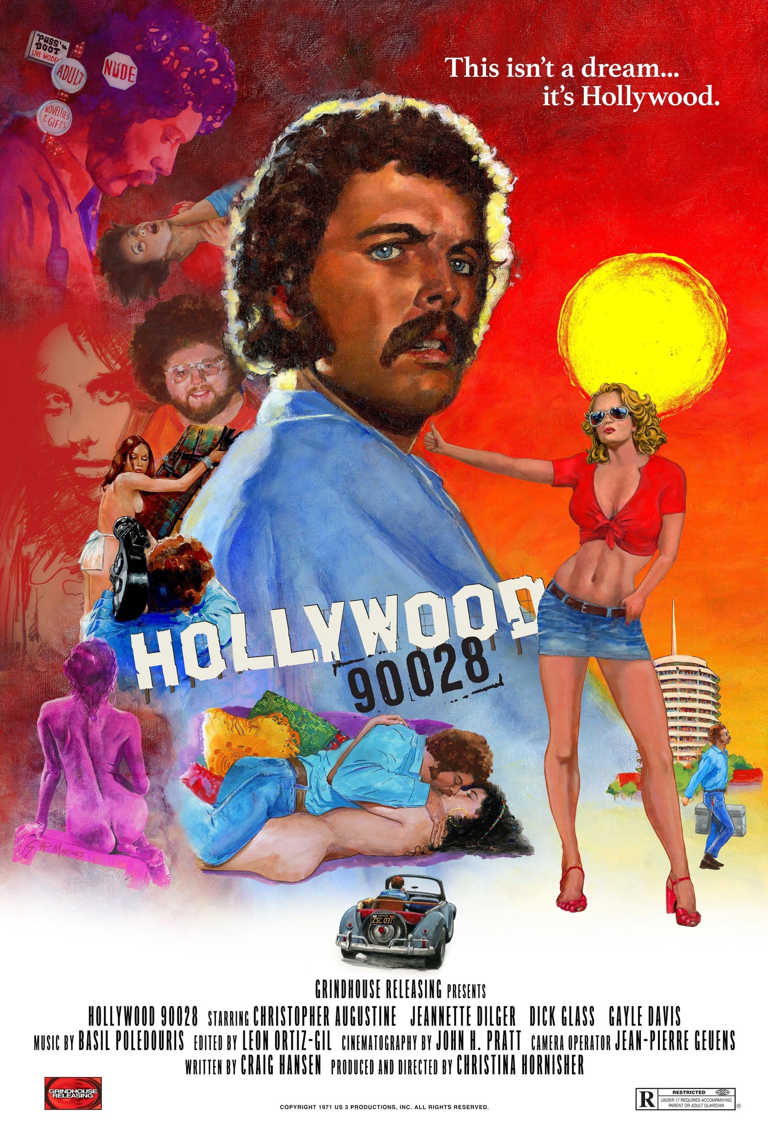 *Pre-Order* HOLLYWOOD 90028 (1973) 3 disc (2 Blu-ray + CD soundtrack) set: LIMITED 'HOLLYWOOD HILLSIDE STRANGLER' COLLECTOR'S EDITION - ONLY 2000 UNITS!