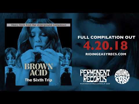 BROWN ACID: The Sixth Trip - Heavy Rock from the American Comedown Era compilation LP