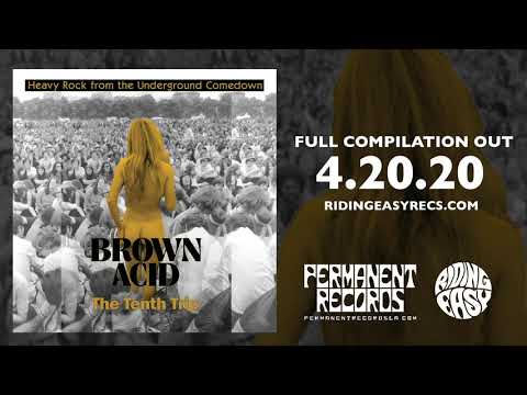 BROWN ACID: The Tenth Trip - Heavy Rock from the American Comedown Era compilation LP