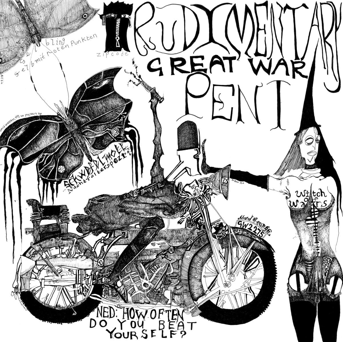 RUDIMENTARY PENI: Great War LP