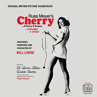 RUSS MEYER'S CHERRY ...& HARRY ...& RAQUEL: Original Motion Picture Soundtrack (white and black swirl vinyl) LP