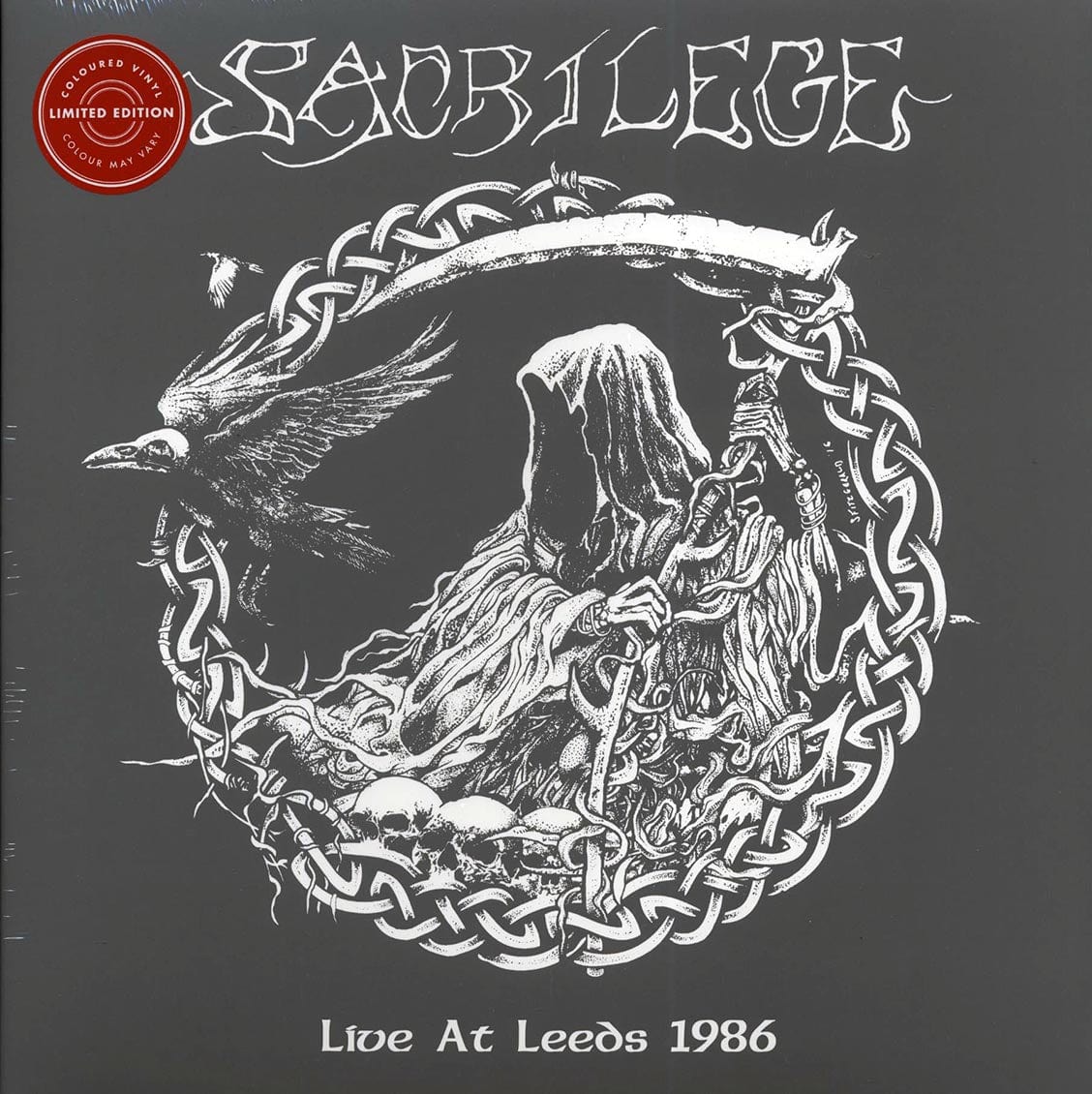 SACRILEGE: Live at Leeds 1986 (splatter vinyl) LP